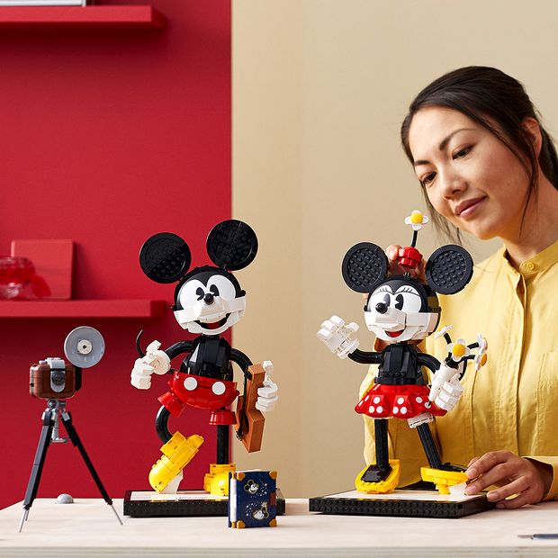 LEGO Disney Mickey Mouse Minnie Mouse Buildable Characters 43179 Target Australia