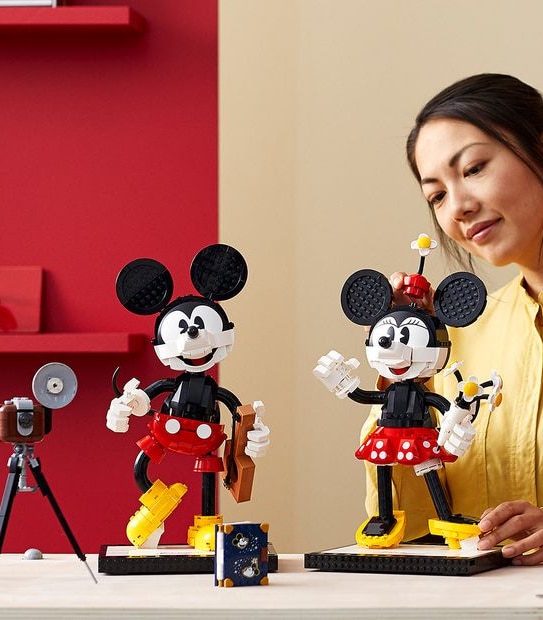 LEGO&reg; Disney Mickey Mouse & Minnie Mouse Buildable Characters 43179