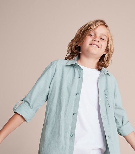 Linen Blend Shirt 1 of 5