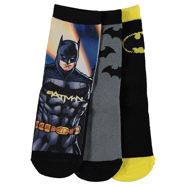 Batman 3 Pack Socks Target Australia