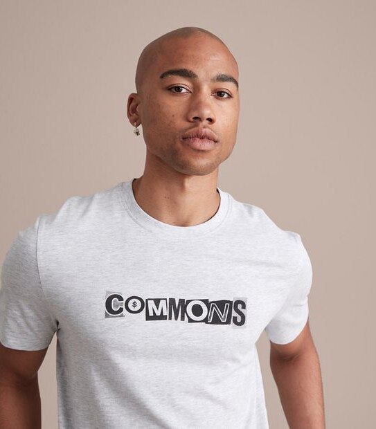Commons Stickers Logo T-Shirt