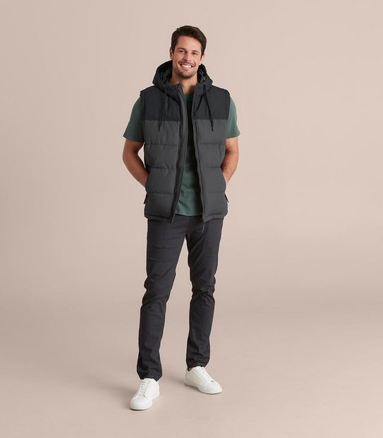 Hooded Puffer Vest