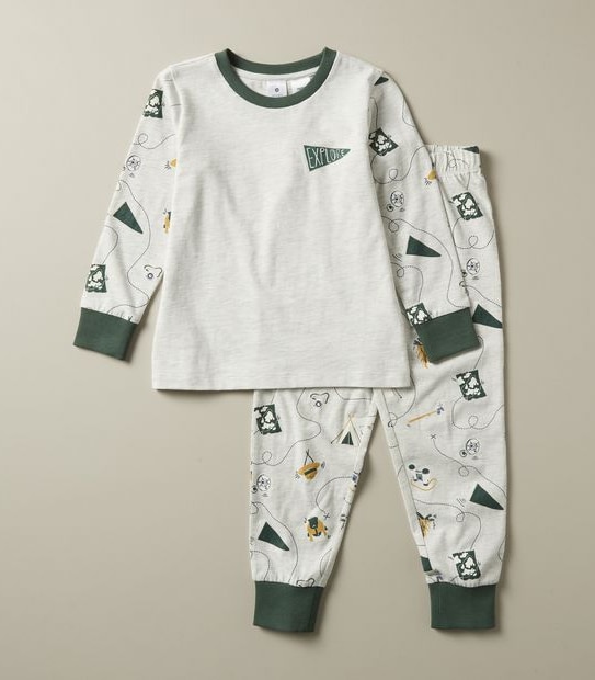 Organic Cotton Explorer Pyjama Set