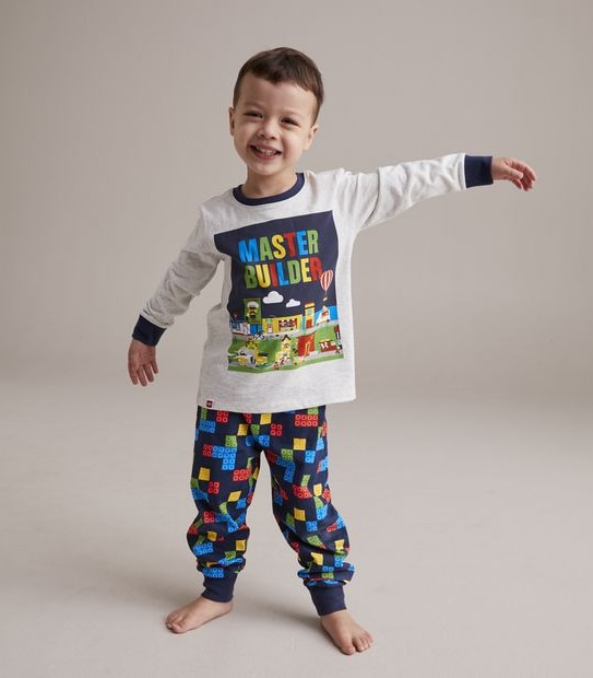 Unisex Kids Family Matching Lego Pyjama Set