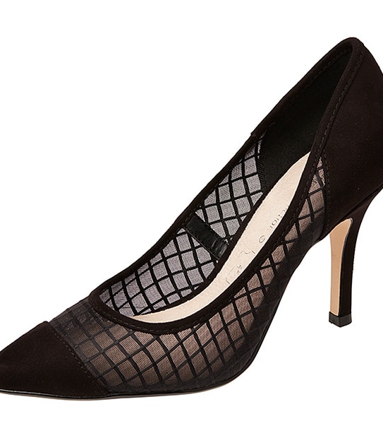 Milan Mesh Heels