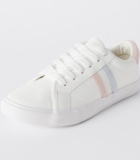 Lily Loves Perth Sneakers - White/Pink