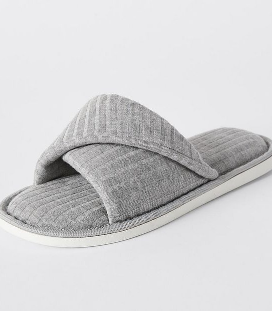 Sara II Slipper Scuffs - Grey