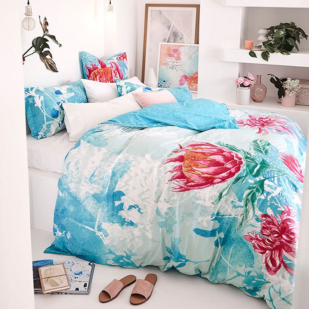 Ocean Flora Quilt Cover Set Ocean Flora Quilt Cover Set