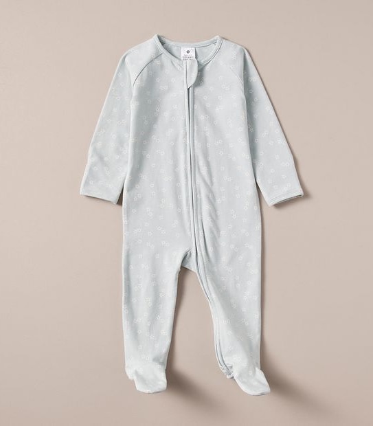 Baby Organic Cotton Print Coverall