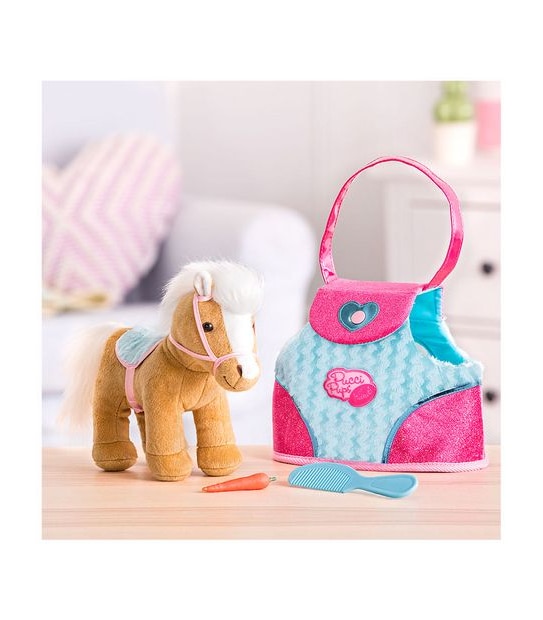 Pucci Pups Plush & Bag - Horse