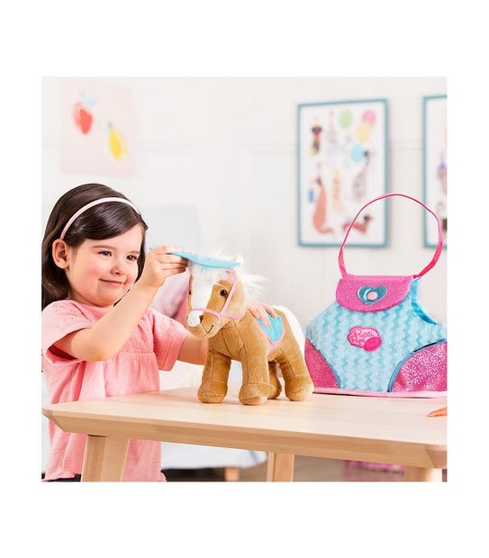 Pucci Pups Plush & Bag - Horse