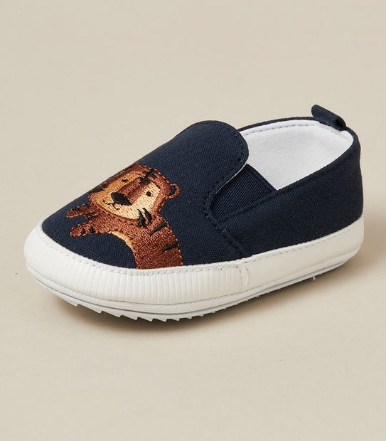 Baby Tiger Slip On Shoes