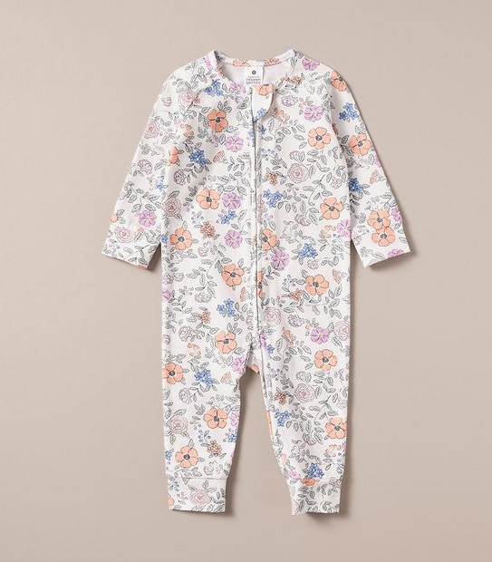 Baby Organic Cotton Footless Coverall