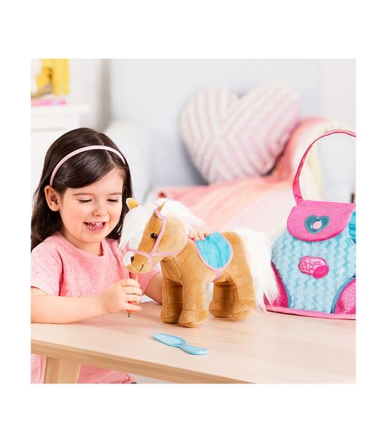 Pucci Pups Plush & Bag - Horse