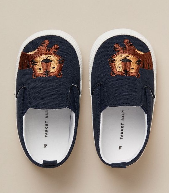 Baby Tiger Slip On Shoes