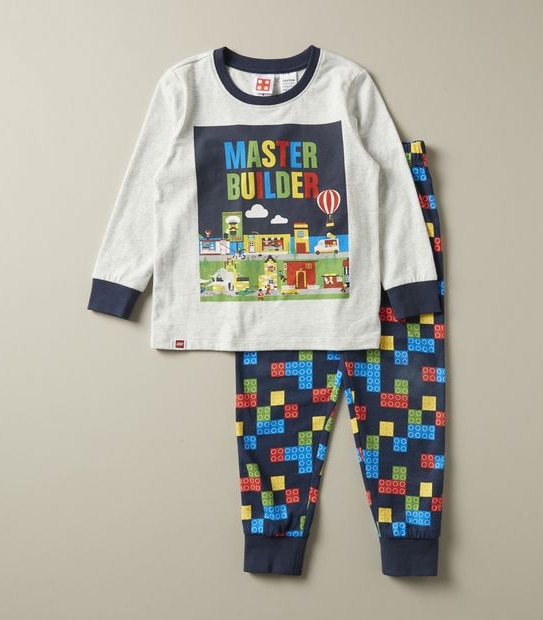 Unisex Kids Family Matching Lego Pyjama Set