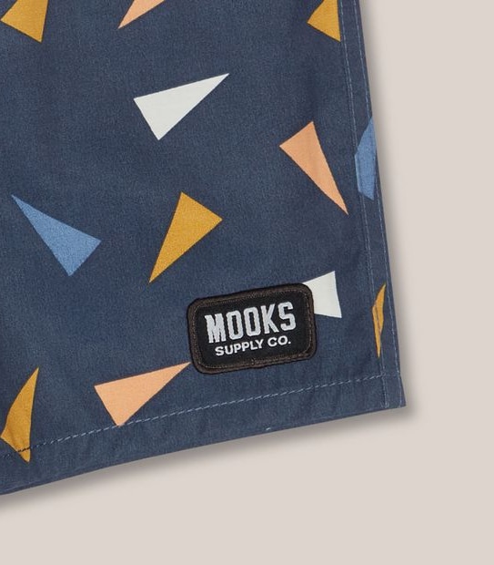 Mooks Flagged Print Short
