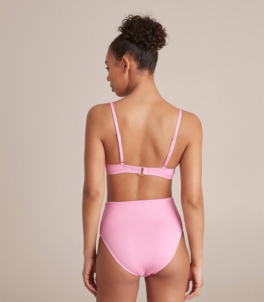 Lily Loves Textured High Waist Bikini Briefs