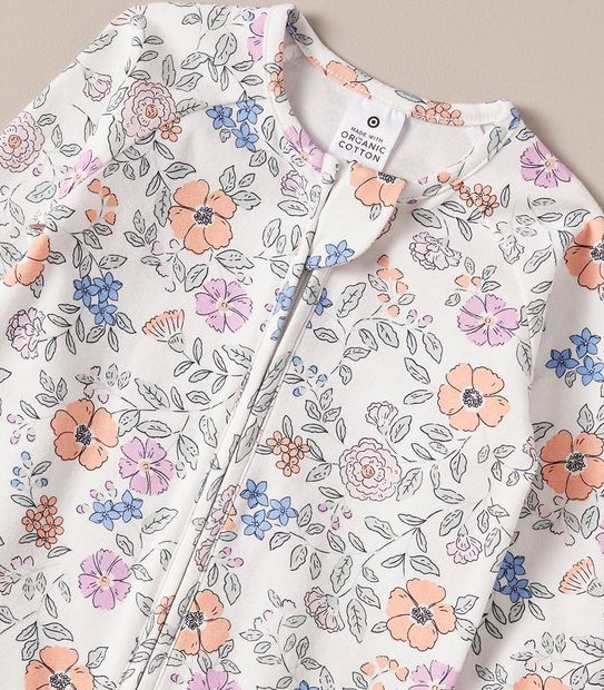 Baby Organic Cotton Footless Coverall