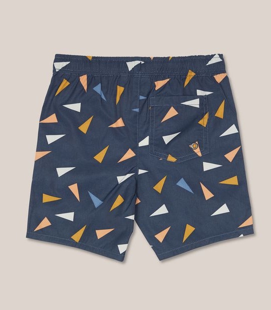 Mooks Flagged Print Short