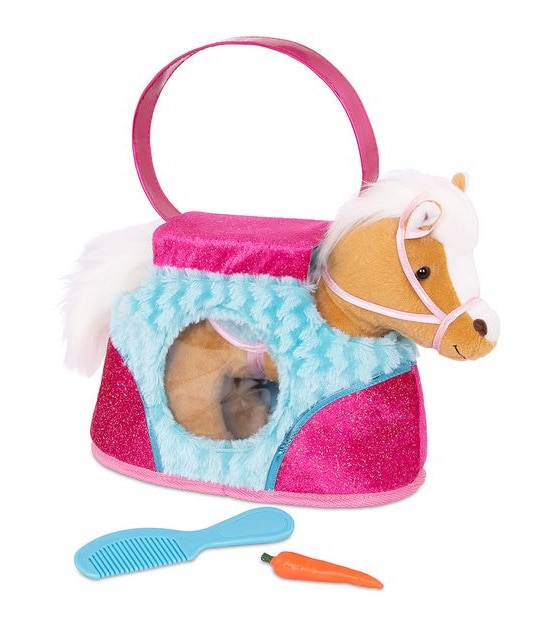 Pucci Pups Plush & Bag - Horse