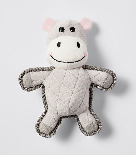 Patch & Socks Plush Dog Toy - Hippo 