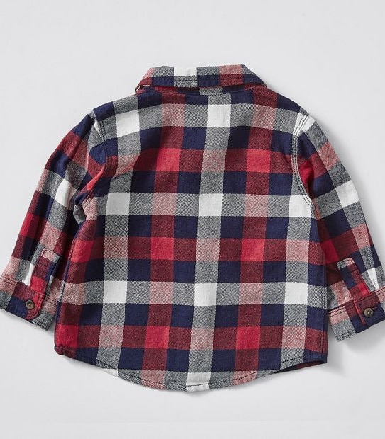 Baby Check Flannelette Shirt