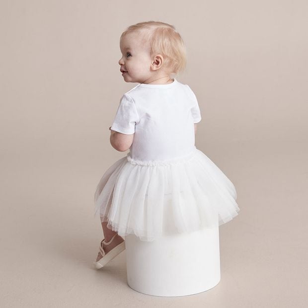 White tutu skirt baby hotsell