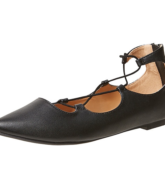 Tiffy Lace-Up Flats