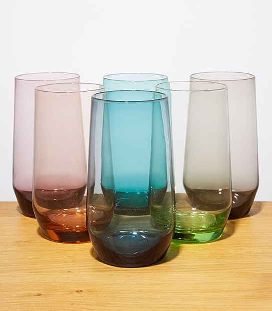 Prism Set Of 6 Glass Tumblers