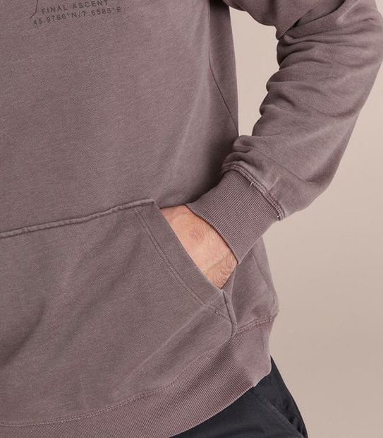 Print Fleece Hoodie