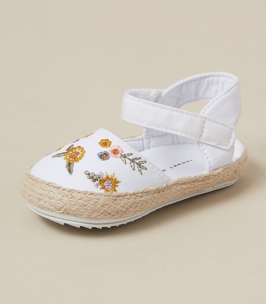 Baby Embroidered Sandals