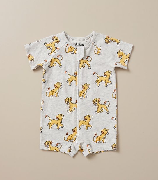 Baby Organic Cotton Disney Lion King Romper