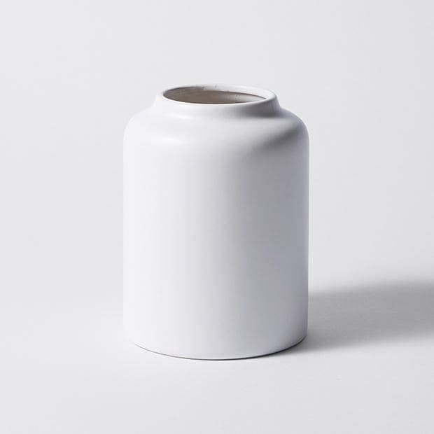 White Ceramic Vase White Ceramic Vase