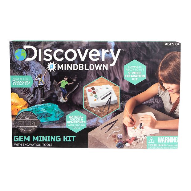 Lil' Prospectors December Birthstone Gem Mining Kit - 8lb Deluxe Educational STEM Toy