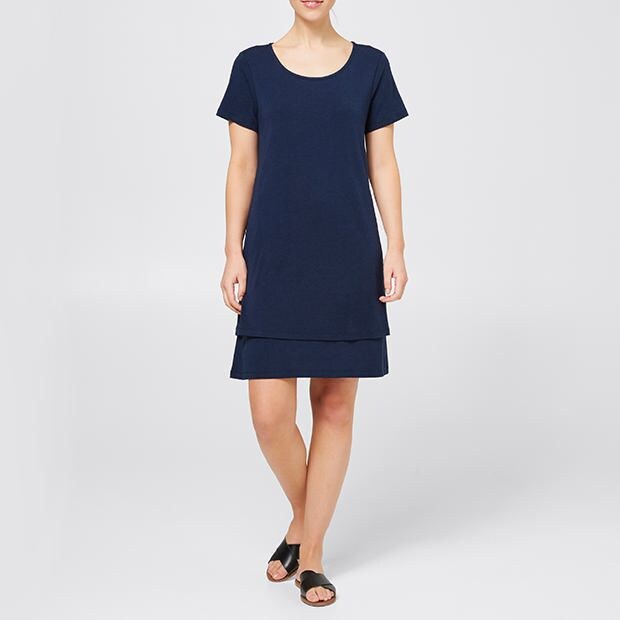 Jersey Tier Dress Jersey Tier Dress