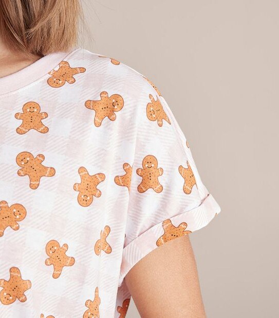 Print Sleep T-Shirt Nightie