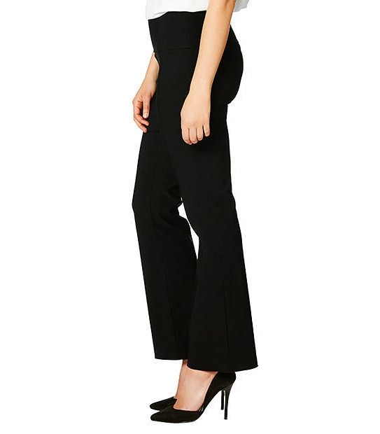 Wide Leg Foldover Waist Pants