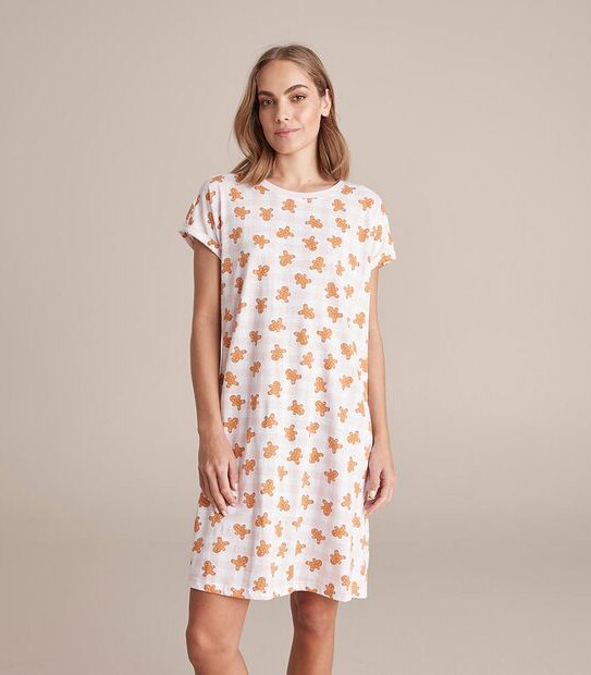 Print Sleep T-Shirt Nightie