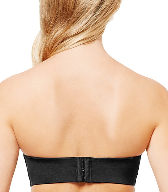 Eye Catcher Strapless Push Up Bra - Black, Style:D56012