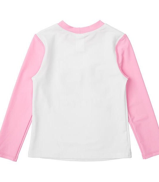 Long Sleeve Cat Print Chlorine Resistant Rash Vest 
