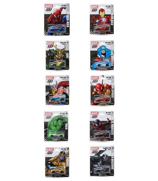 Marvel Go Racing Vehicle - Assorted*