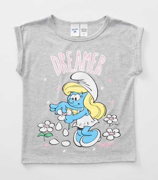 Smurfs Dreamer Short Sleeve Pyjama Set 