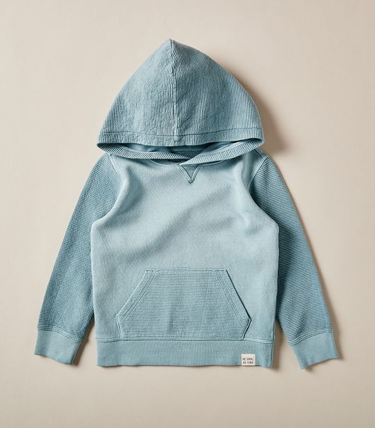 Ribbed Hoodie