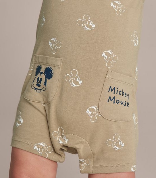 2 Pack Baby Disney Mickey Mouse Rompers