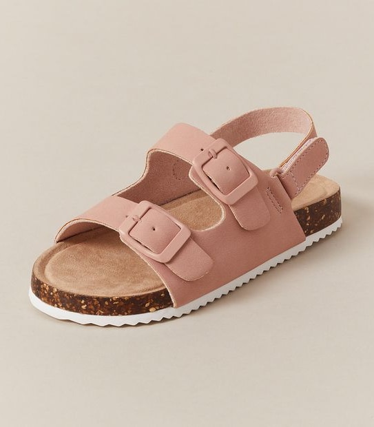 Kids Junior Moulded Cork Sandals