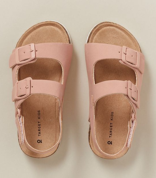 Kids Junior Moulded Cork Sandals