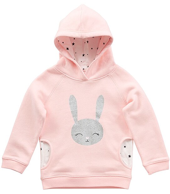 Bunny Print Hoodie