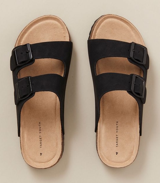 Kids Senior Moulded Cork Sandals