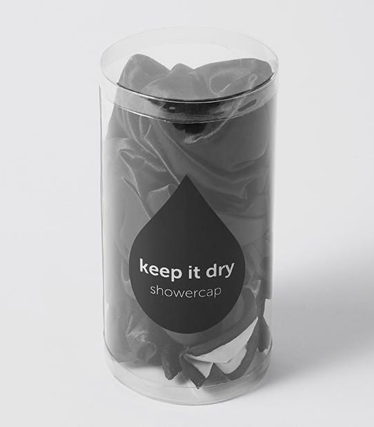 Keep It Dry Showercap - Black